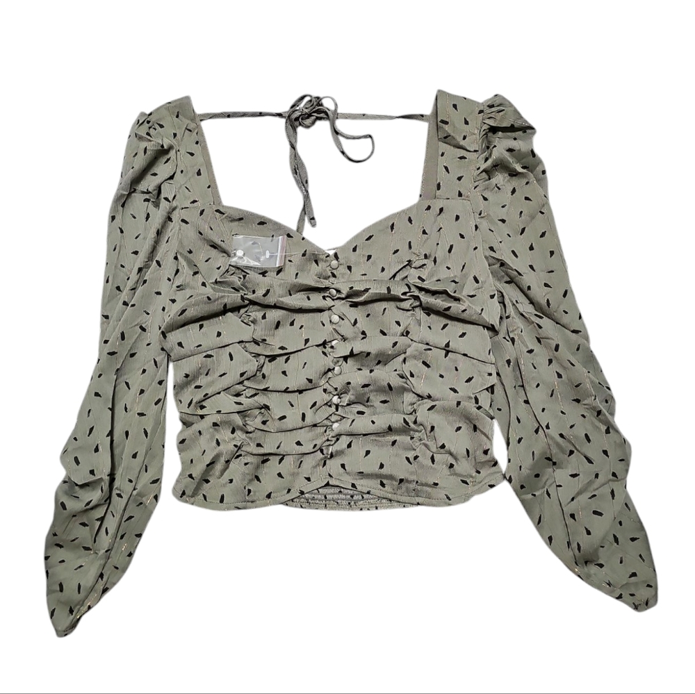 NEW Mine Top Women's OliveGreen Size L